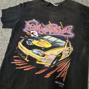 Vintage‎ Dale Earnhardt Youth Nascar Shirt BASS PRO SHOPS NUTMEG 90s Fade